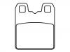 Plaquettes de frein Brake Pad Set:68317357AA