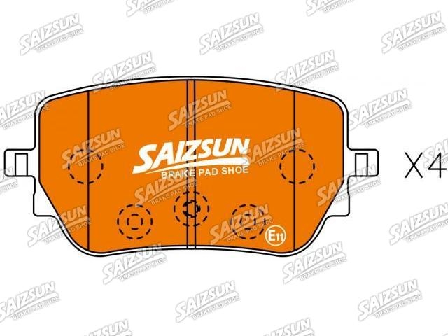 Plaquettes de frein Brake Pad Set:000 420 76 00