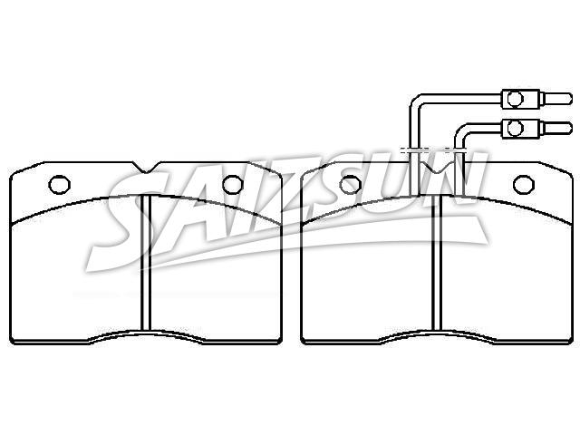 Brake Pad Set:4 432 481