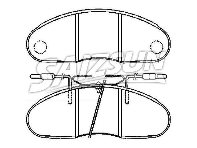 Brake Pad Set:5000 295 329
