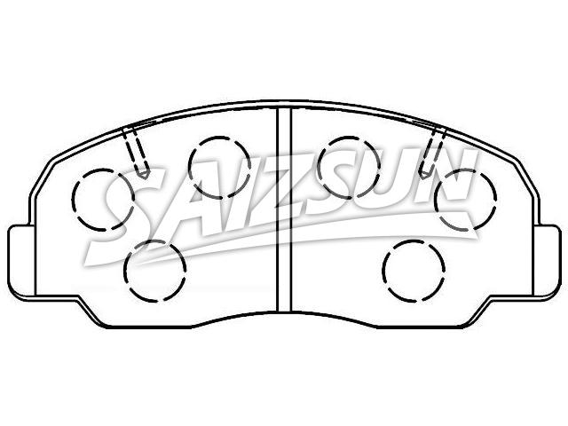 Brake Pad Set:04491-87613
