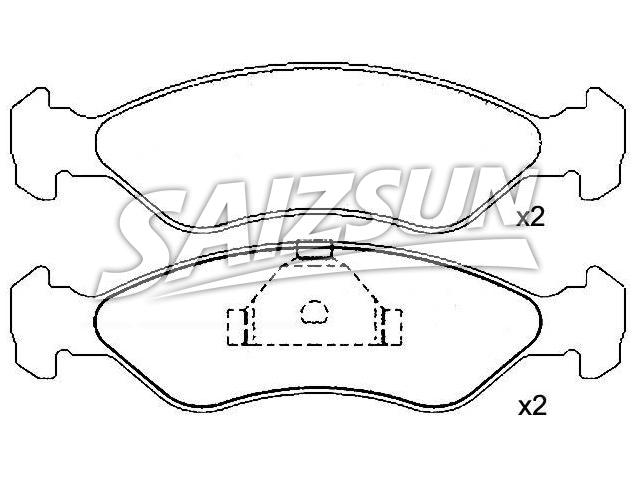 Brake Pad Set:55200-84500