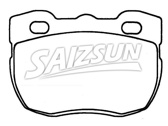 Brake Pad Set:RTC-5760