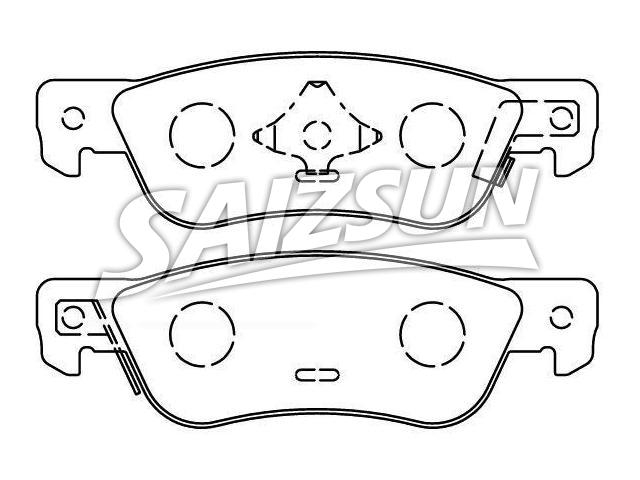 Brake Pad Set:8-94317-037