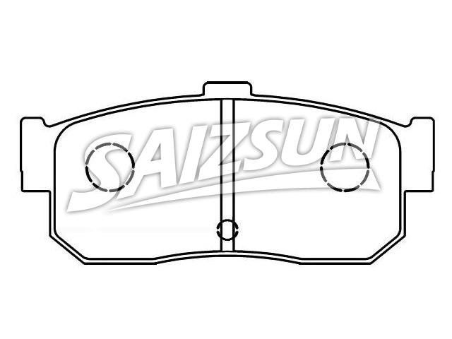 Brake Pad Set:44060-54C91