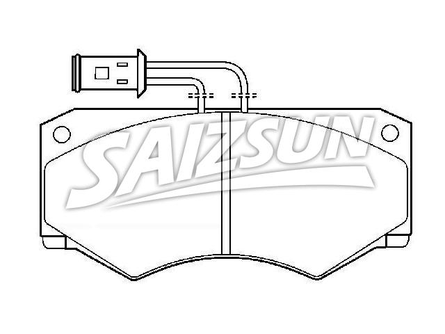 Brake Pad Set:190 2469