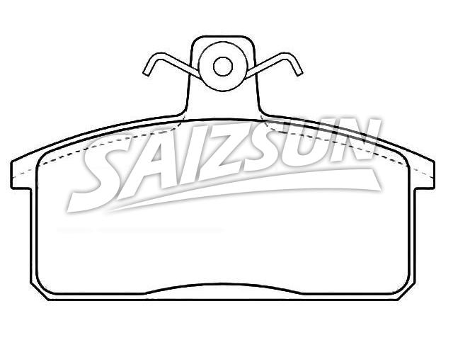 Brake Pad Set:00000-A00154