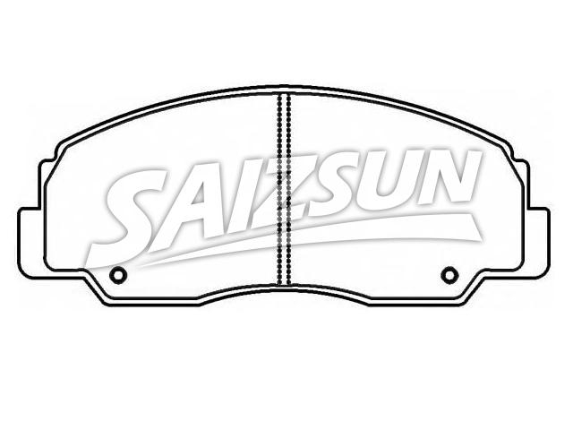 Brake Pad Set:04491-87606