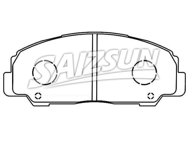 Brake Pad Set:04491-87612