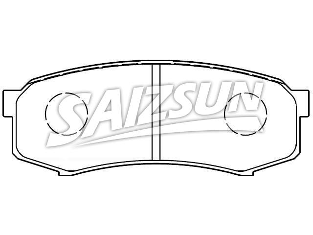 Brake Pad Set:04466-60060