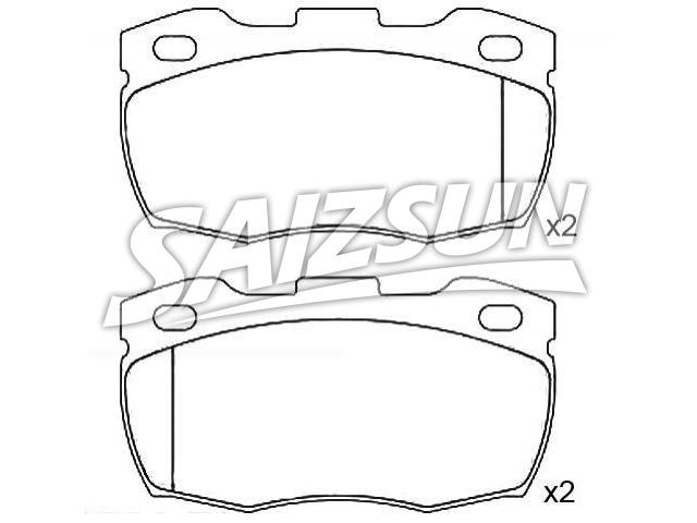Brake Pad Set:STC-1275