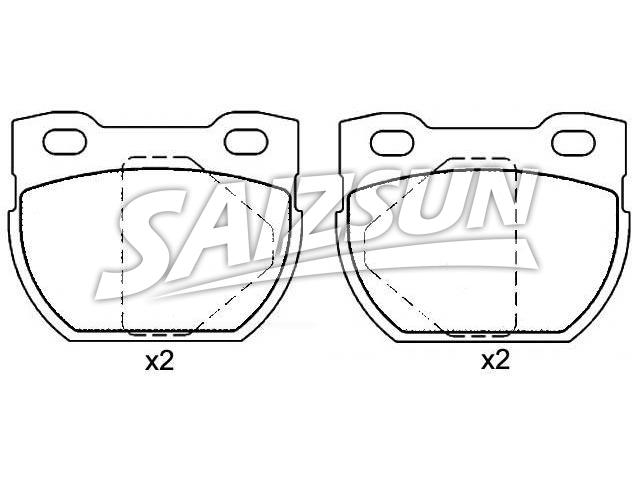 Brake Pad Set:SFP000280