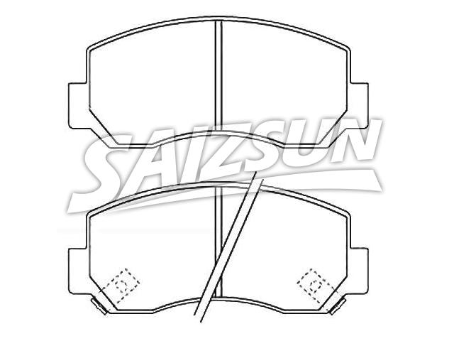 Brake Pad Set:KJ-0133982