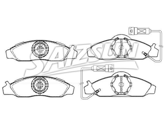 Brake Pad Set:48130-05100