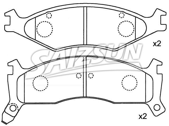Pastillas de freno Brake Pad Set:0K011-33-23Z