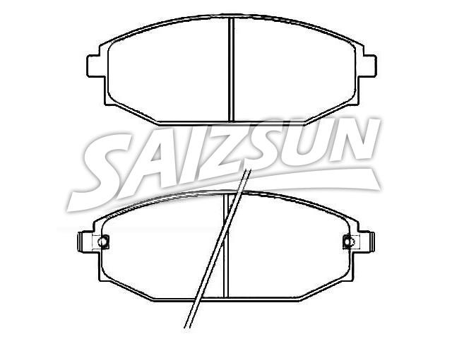 Pastillas de freno Brake Pad Set:58101-M1A00