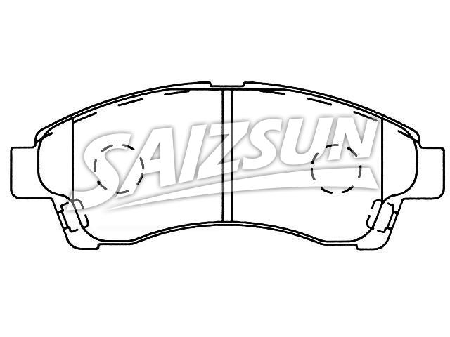 Pastillas de freno Brake Pad Set:UGY1-33-23Z