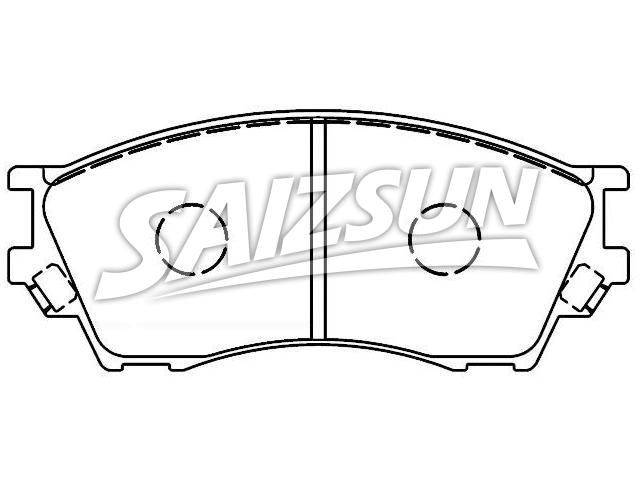 Pastillas de freno Brake Pad Set:TA01-33-23Z