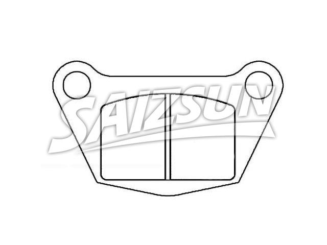 Pastillas de freno Brake Pad Set:141346