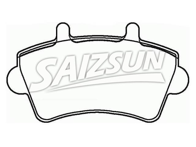 Pastillas de freno Brake Pad Set:77 01 207 339