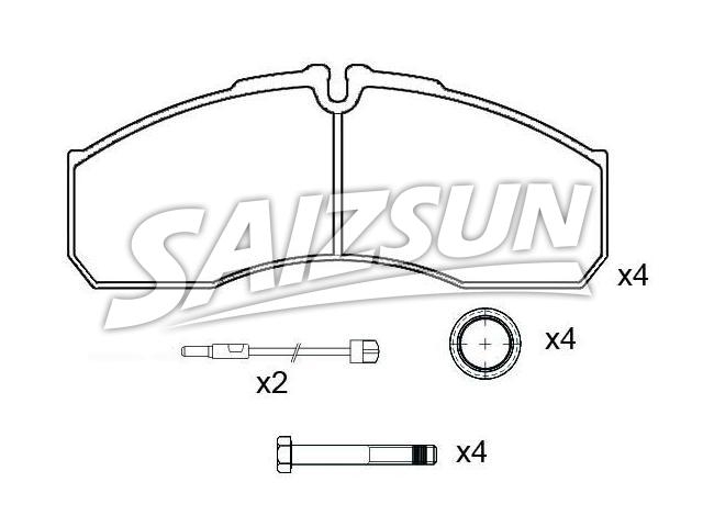 Pastillas de freno Brake Pad Set:425 361 01
