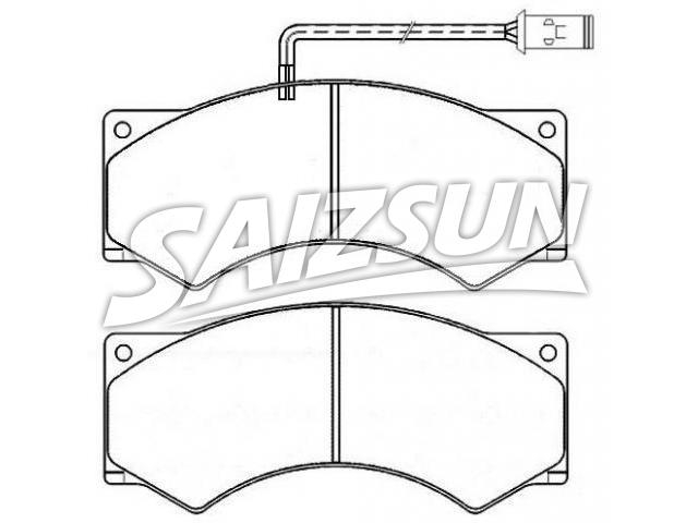 刹车片 Brake Pad Set:BBU 8178