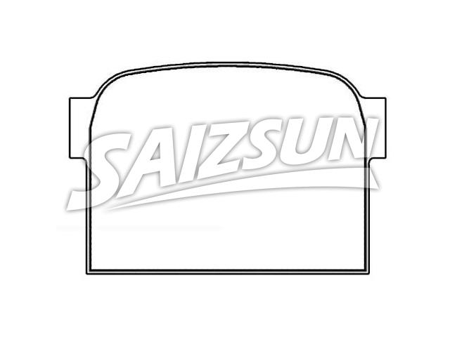 刹车片 Brake Pad Set:150763