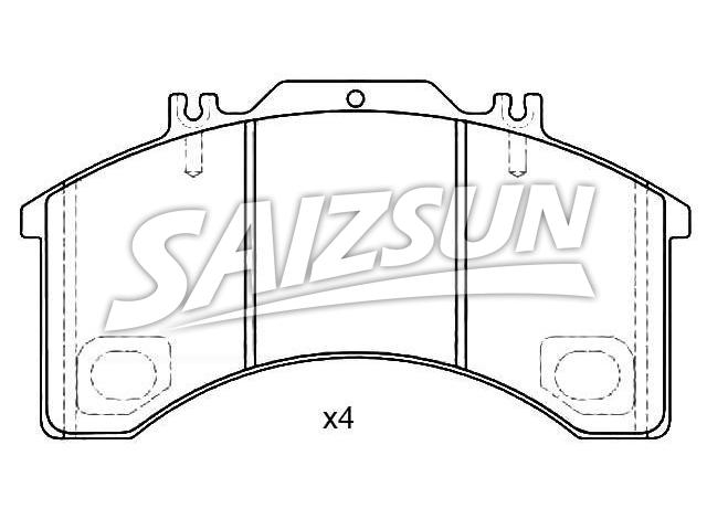 刹车片 Brake Pad Set:190 6170