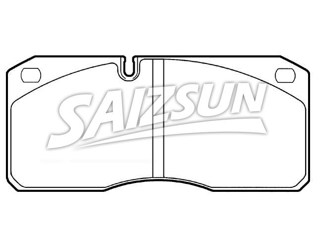 刹车片 Brake Pad Set:190 6043