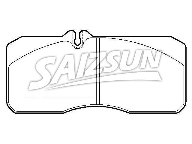刹车片 Brake Pad Set:81 50804 6028
