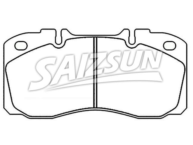 刹车片 Brake Pad Set:190 6416