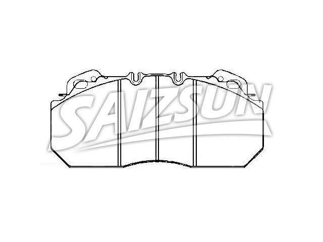 刹车片 Brake Pad Set:5001 831 161