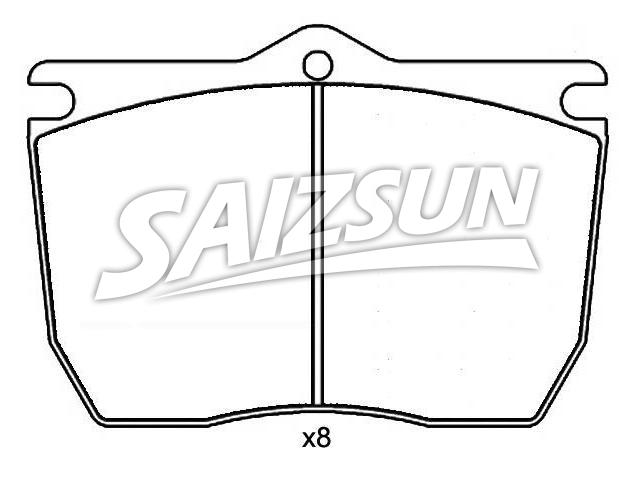 刹车片 Brake Pad Set:GDB5076
