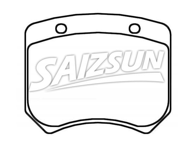 тормозная кладка Brake Pad Set:GBP90103