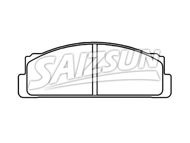 тормозная кладка Brake Pad Set:4 434 817