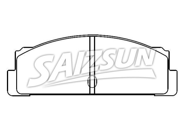тормозная кладка Brake Pad Set:9 433 33 35
