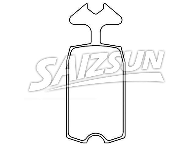 тормозная кладка Brake Pad Set:1M5 434 279 A
