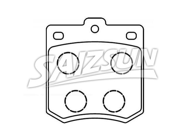 тормозная кладка Brake Pad Set:8-94115-499-0