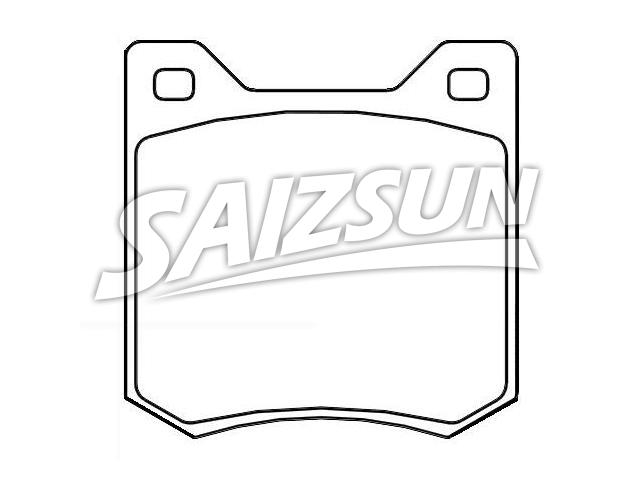 тормозная кладка Brake Pad Set:4245.38