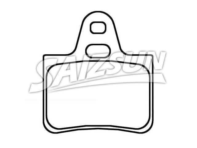 тормозная кладка Brake Pad Set:95 552 088
