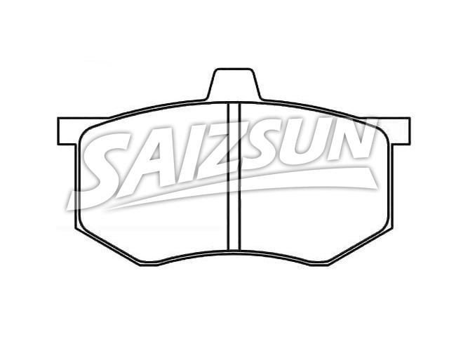 тормозная кладка Brake Pad Set:00984435118