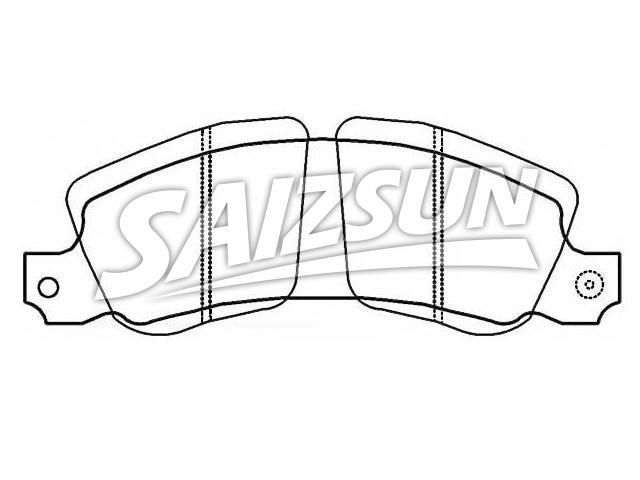 тормозная кладка Brake Pad Set:4 320 272
