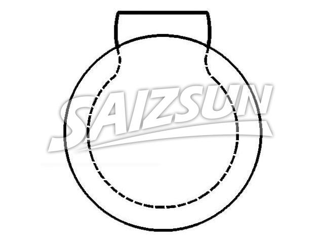 тормозная кладка Brake Pad Set:75 529 823