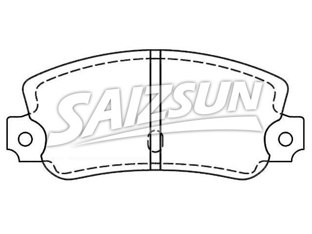 тормозная кладка Brake Pad Set:8 220 30 73