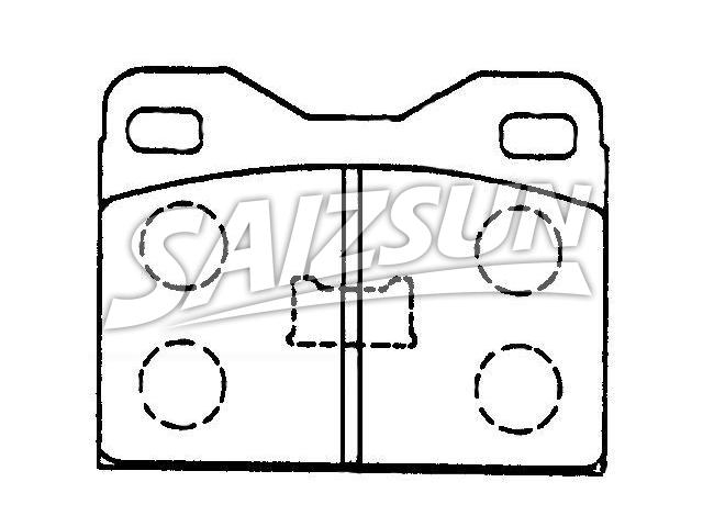 тормозная кладка Brake Pad Set:4248.68
