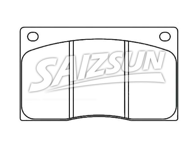 тормозная кладка Brake Pad Set:GBP90224