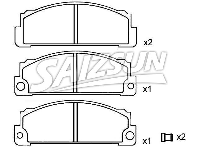 тормозная кладка Brake Pad Set:4 296 669