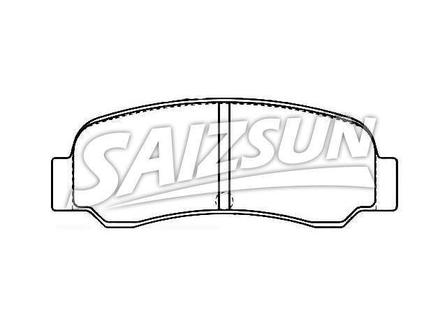 тормозная кладка Brake Pad Set:DBP 521 151