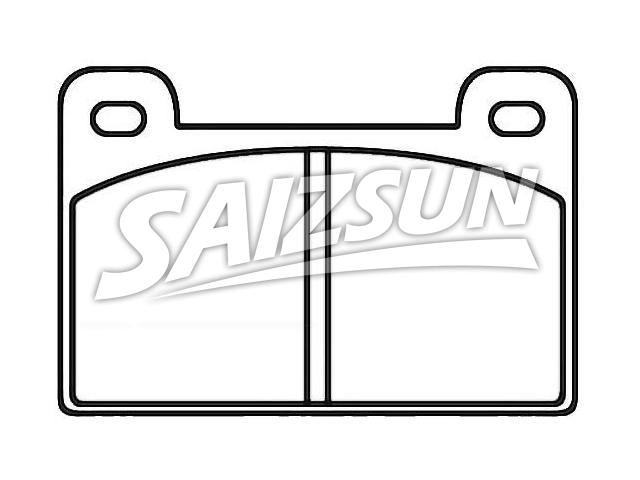тормозная кладка Brake Pad Set:113 655 441