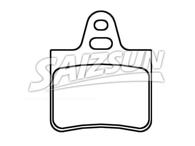 тормозная кладка Brake Pad Set:75 519 956